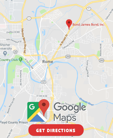 Get Directions to our Rome, GA Bail Bonds location
