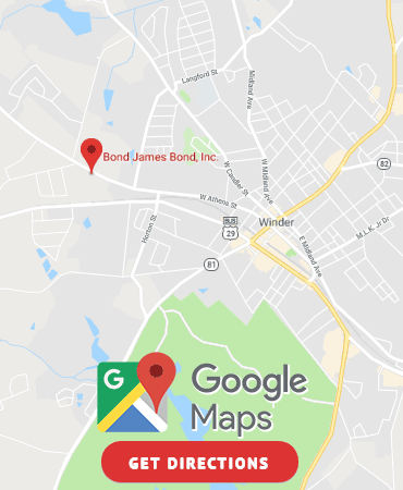 Get Directions to our Winder, GA Bail Bonds location