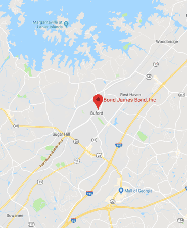 Get Directions to our Buford, GA Bail Bonds location